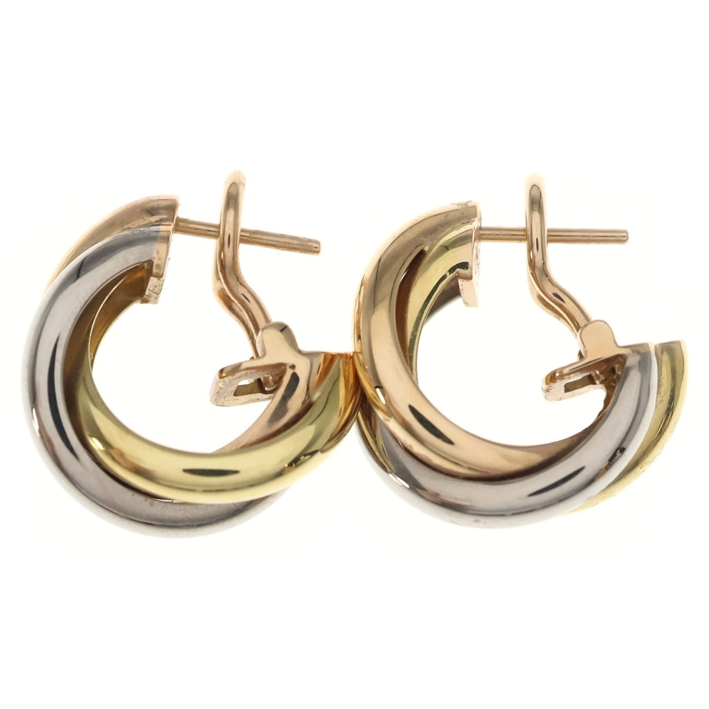 Cartier(カルティエ) トリニティ クラシック ピアス イエローゴールド/ピンクゴールド/ホワイトゴールド Au750YG/PG/WG ジュエリー レディース