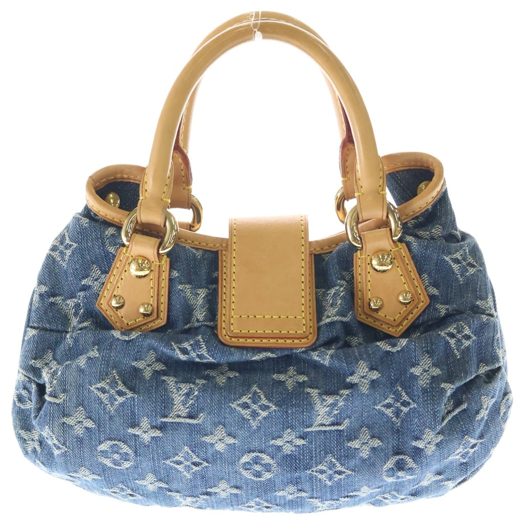 LOUIS VUITTON(ルイヴィトン) モノグラムデニム プリーティ ハンドバッグ M95020 ブルー レディース