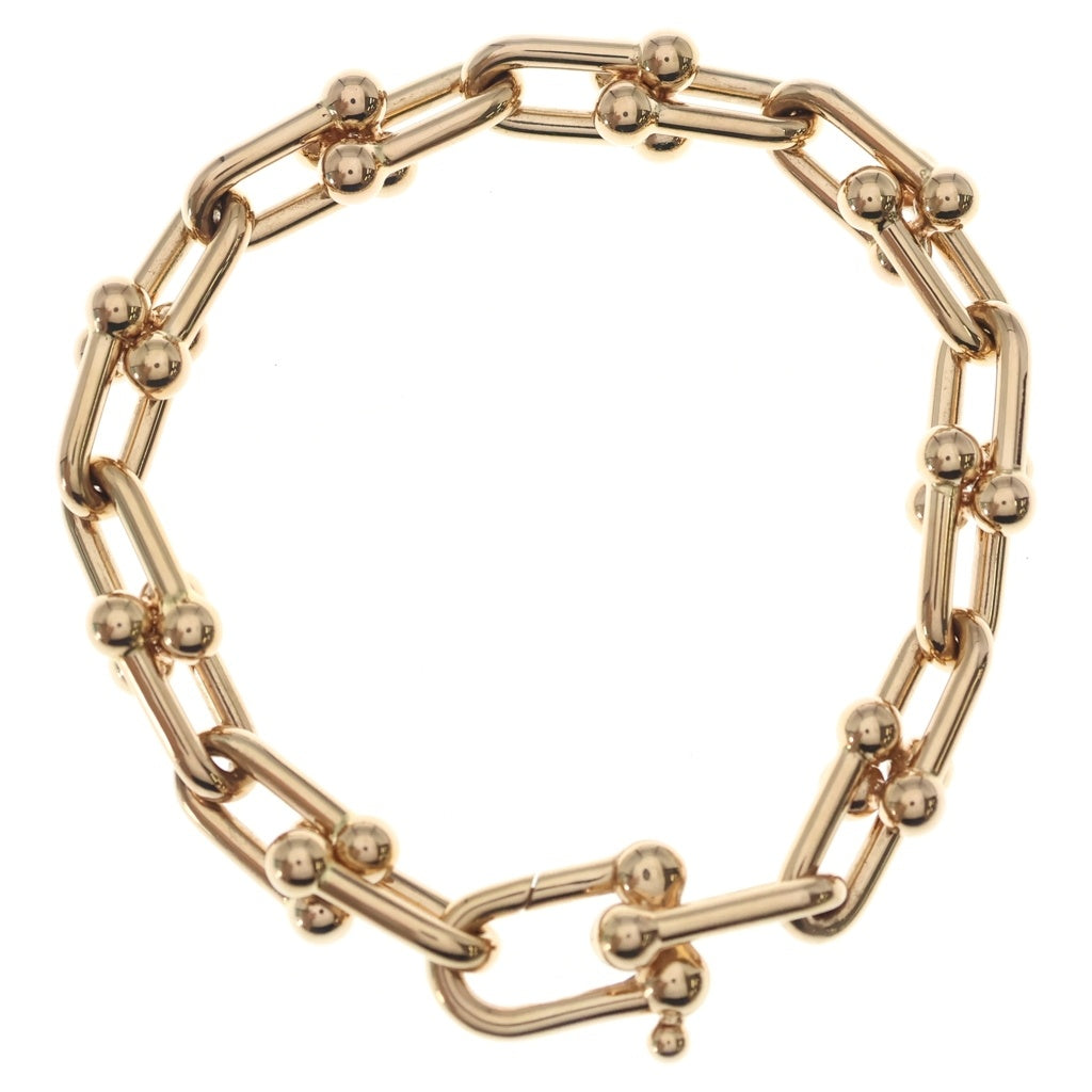 TIFFANY & Co.(ティファニー) ハードウェア ミディアムリンク ブレスレット ピンクゴールド Au750PG レディース