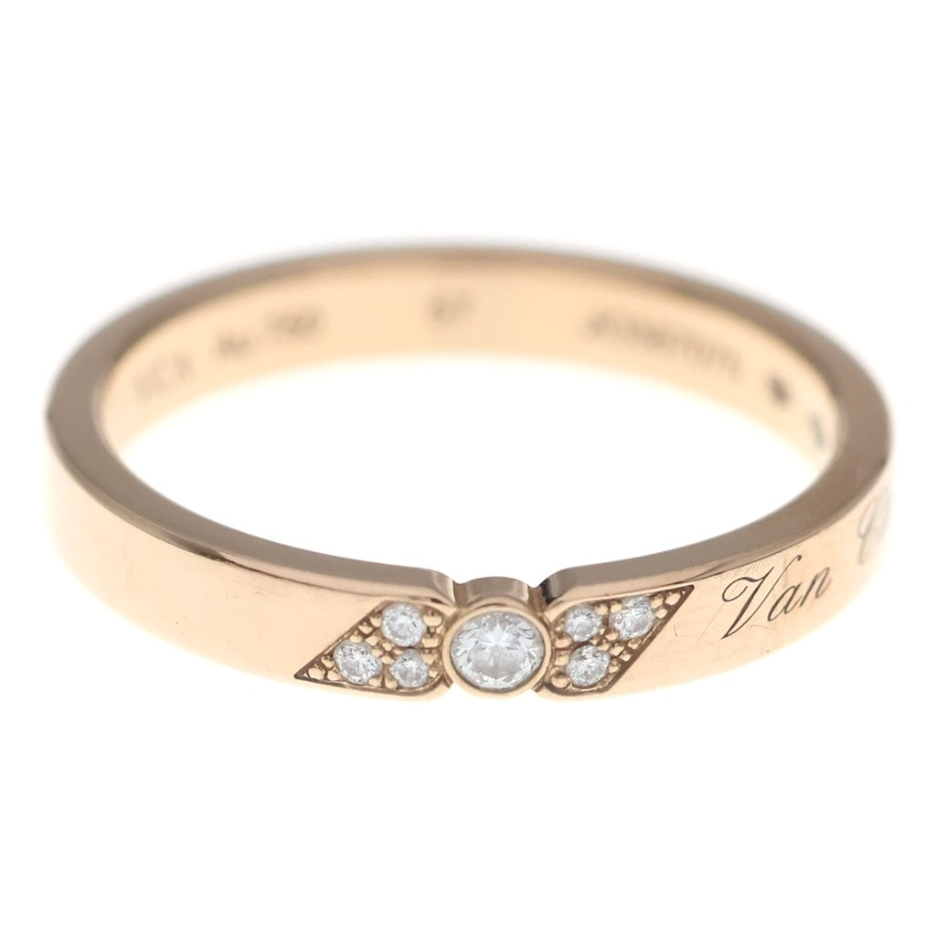 Van Cleef & Arpels(ヴァンクリーフアンドアーペル) トゥージュール シニアチュール エトワール ダイヤ マリッジリング Au750PG K18 ピンクゴールド VCARP7RE50 レディース