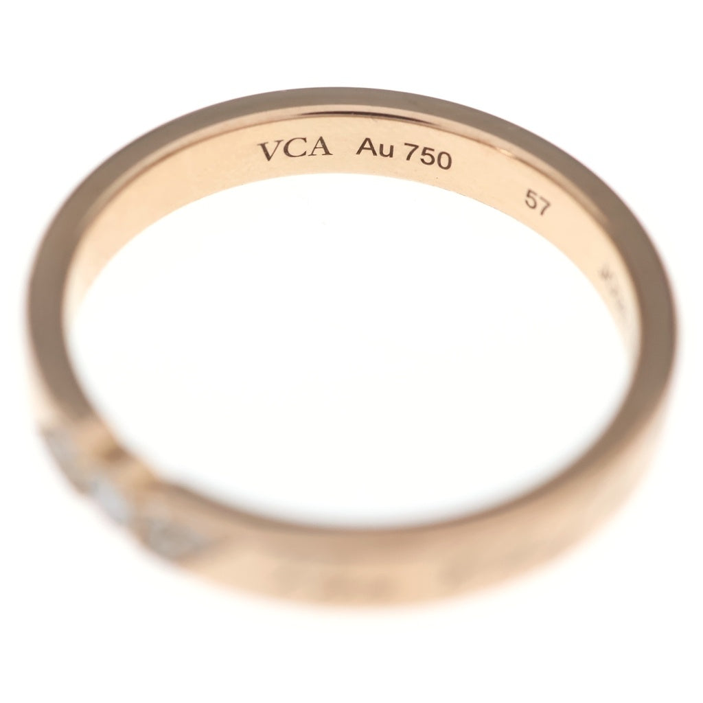 Van Cleef & Arpels(ヴァンクリーフアンドアーペル) トゥージュール シニアチュール エトワール ダイヤ マリッジリング Au750PG K18 ピンクゴールド VCARP7RE50 レディース