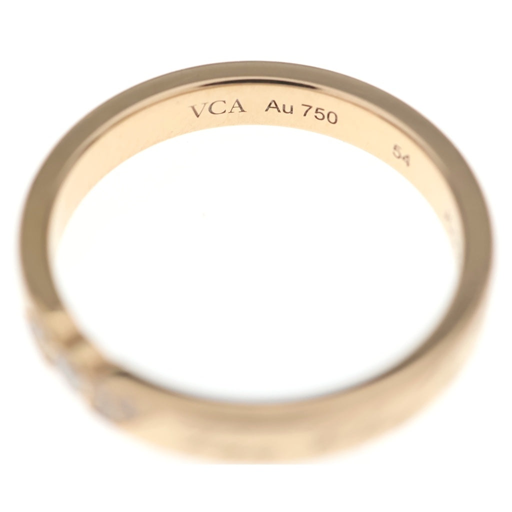 Van Cleef & Arpels(ヴァンクリーフアンドアーペル) トゥージュール シニアチュール エトワール ダイヤ マリッジリング Au750PG K18 ピンクゴールド VCARP7RE54 レディース