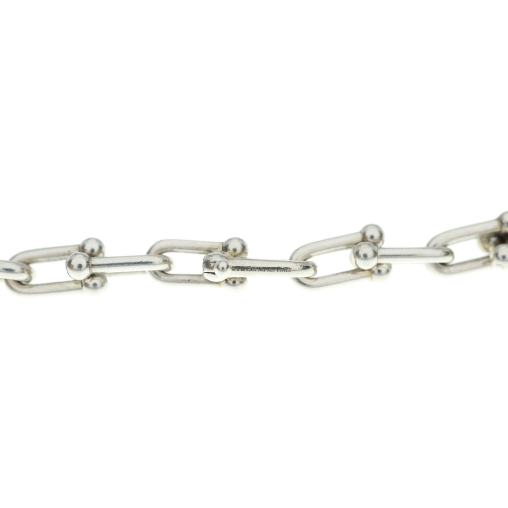 TIFFANY & Co.(ティファニー) Hardware Graduated Link ハードウェア グラジュエイテッドリンク ネックレス シルバー レディース 39cm