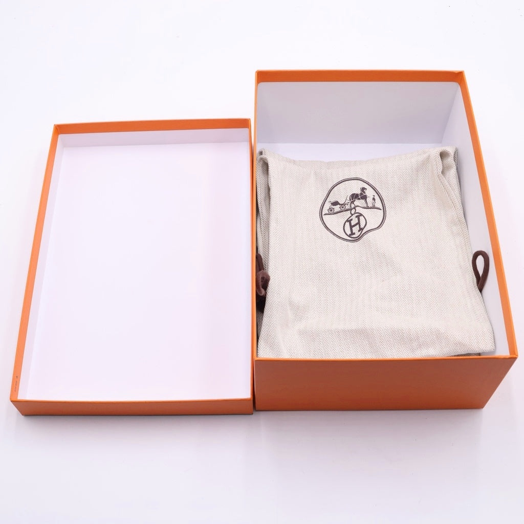 HERMES(エルメス) シプレ レザーサンダル ブラウン #37.5 レディース