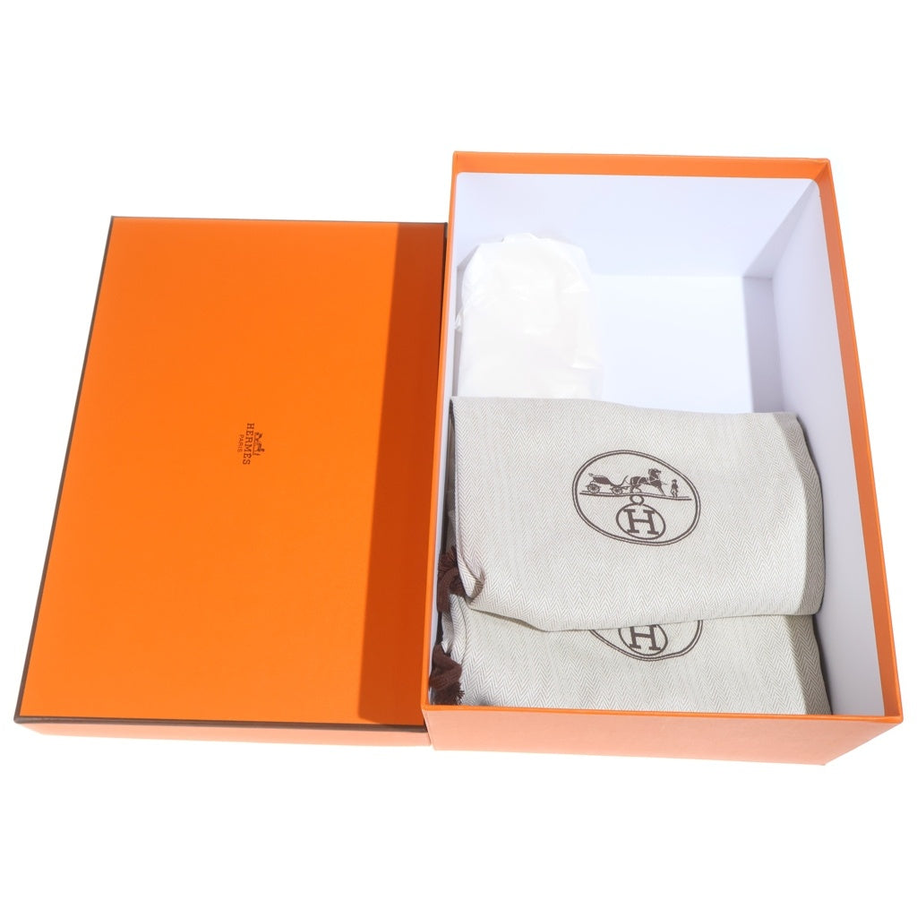 HERMES(エルメス) サントリーニ レザー サンダル ブラウン #37 レディース