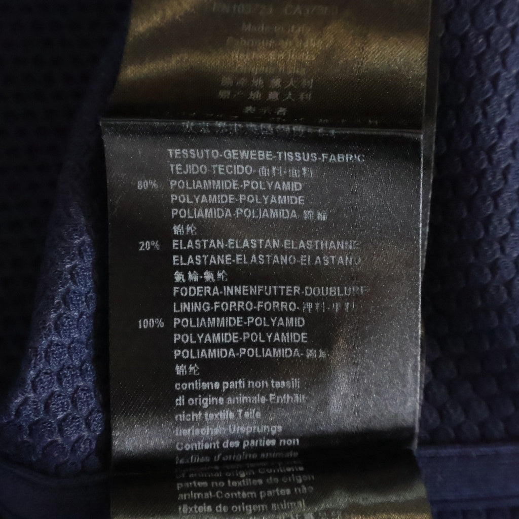 GIORGIO ARMANI(ジョルジオアルマーニ) テーラードジャケット ネイビー ポリミアド #46 NSG01W NS951