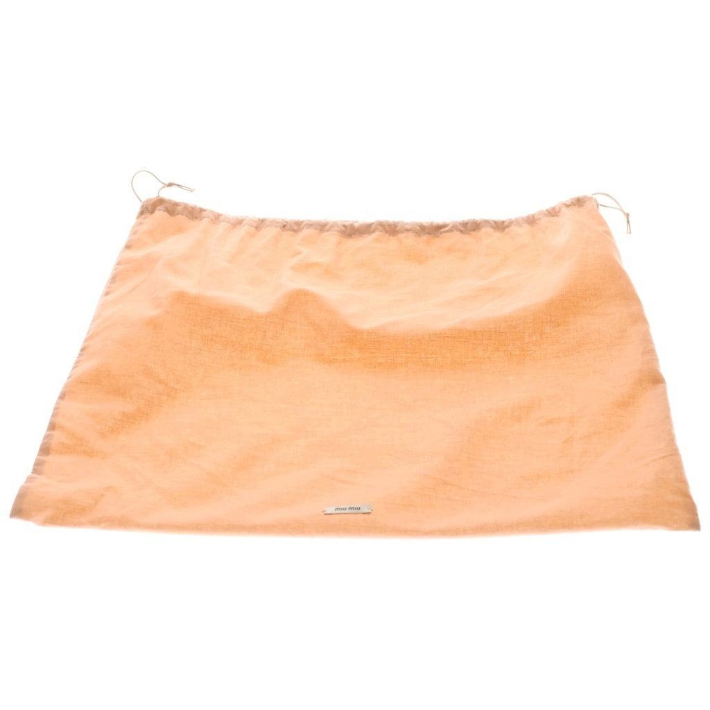 miumiu(ミュウミュウ) マドラス 2WAYショルダーバッグ ハンドバッグ ブラウン レザー RN0881 ゴールド金具 レディース