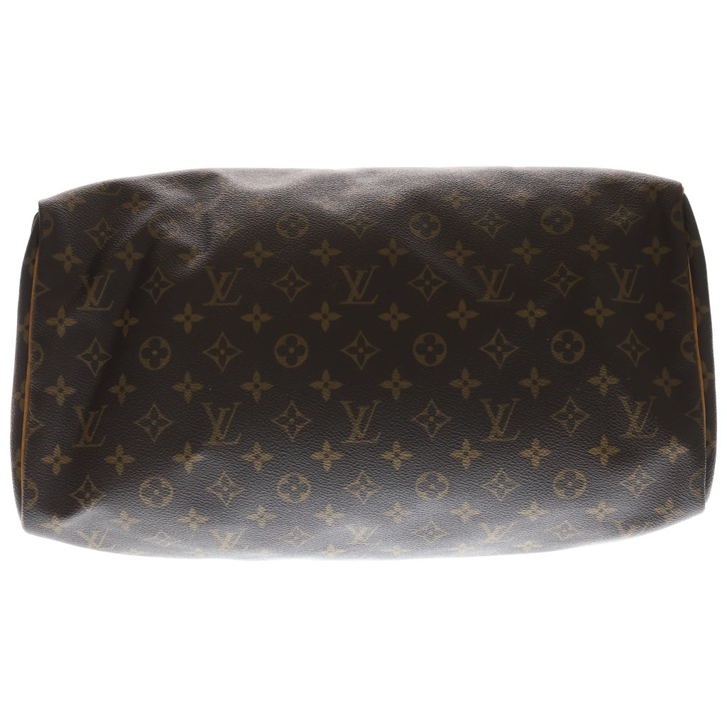 LOUIS VUITTON(ルイヴィトン) モノグラム スピーディ40 ハンドバッグ ボストンバッグ ブラウン レザー×PVC M41522 ゴールド金具 レディース
