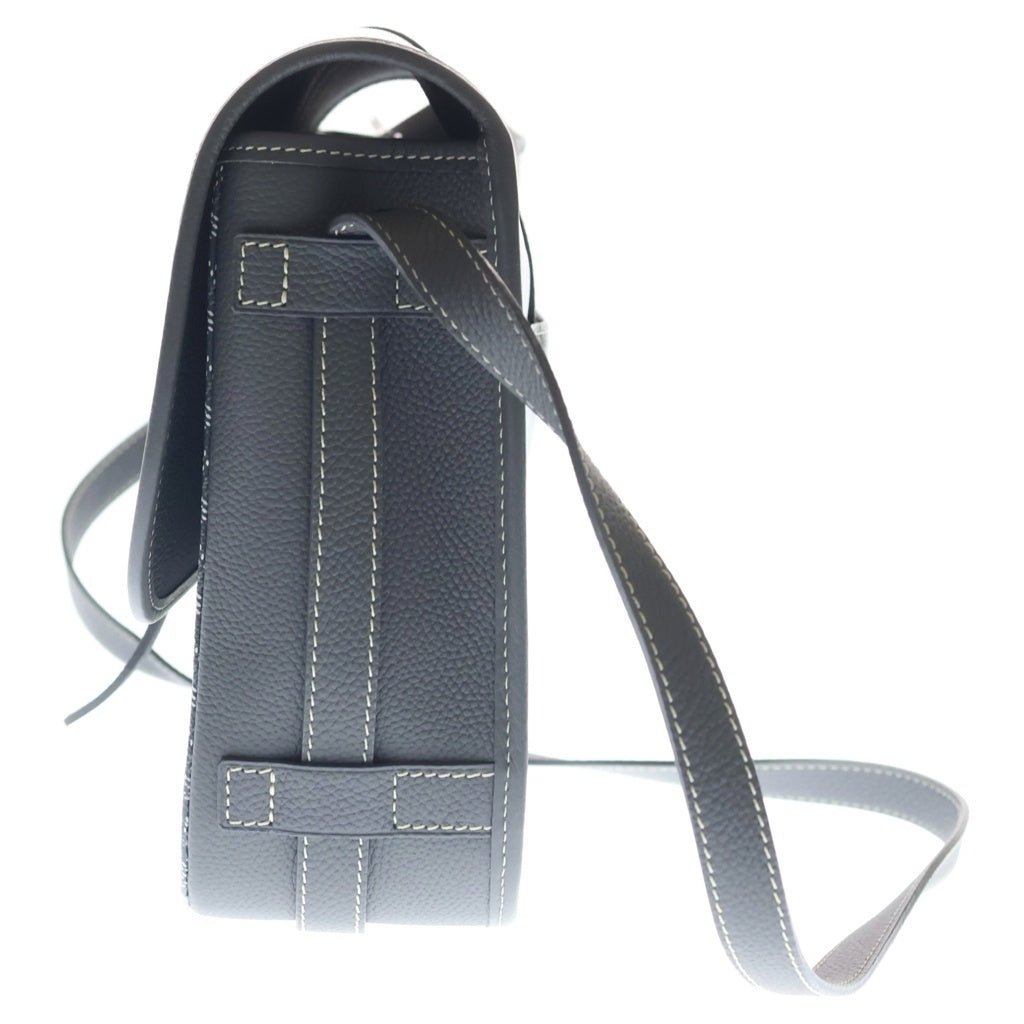 GOYARD(ゴヤール) ベルヴェデーレMM ショルダーバック グレー PVCレザー シルバー金具 レディース
