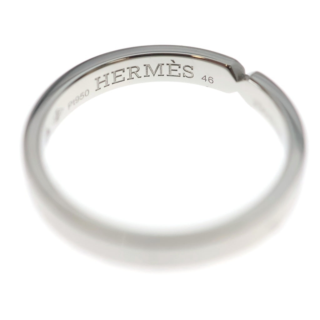 HERMES(エルメス) エヴァーケリー 2P ダイヤ リング 指輪 Pt950 プラチナ レディース
