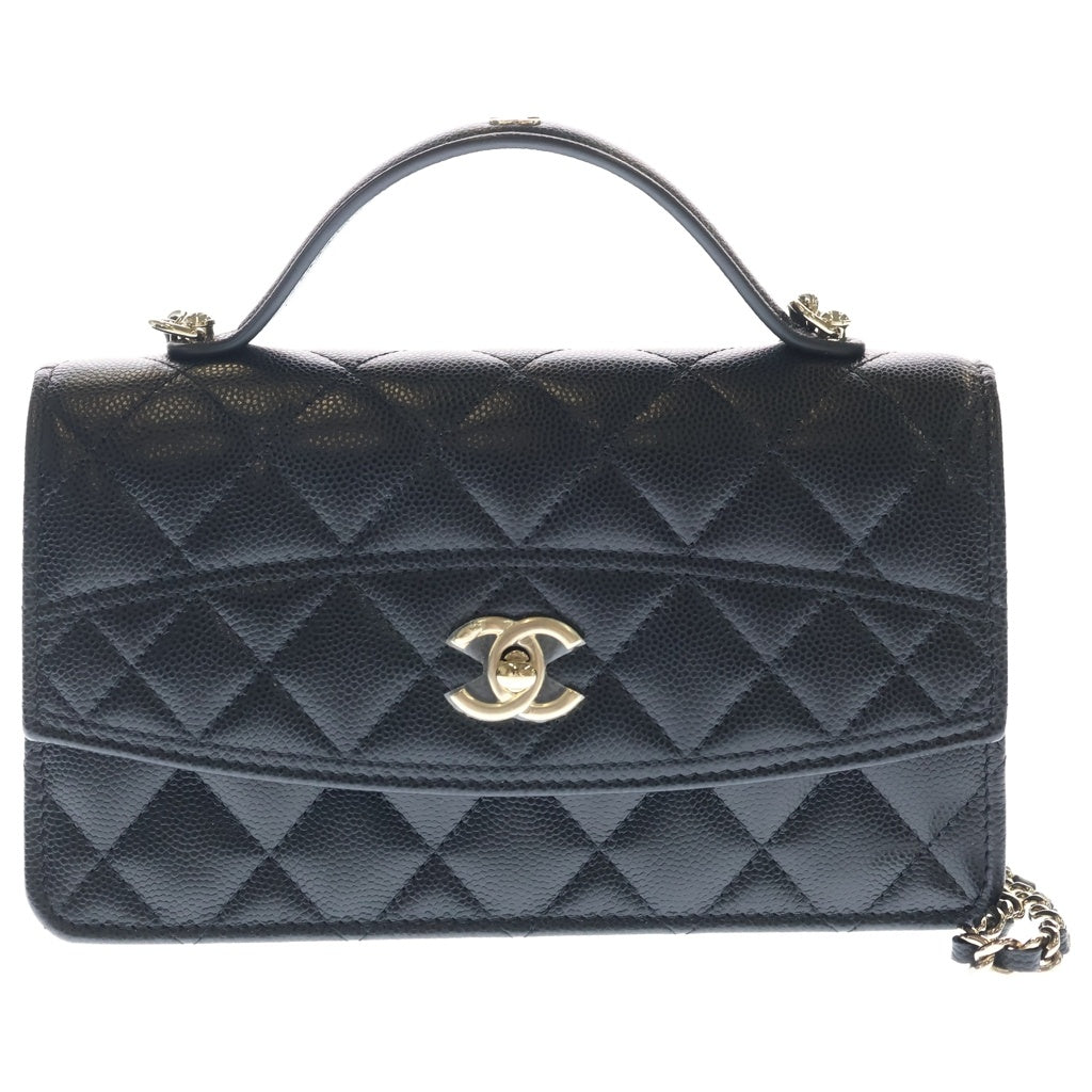 CHANEL(シャネル) マトラッセ クラシック フォンホルダー キャビア 