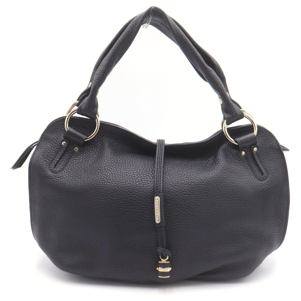 CELINE(セリーヌ) ビタースウィート ハンドバッグ ブラック レザー ゴールド金具 レディース