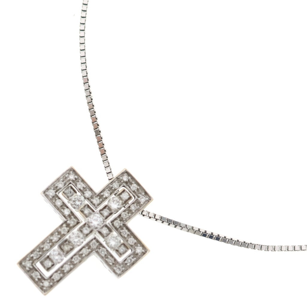 DAMIANI(ダミアーニ) ベルエポックXS ダイヤネックレス ペンダント チェーン ホワイトゴールド 750WG レディース
