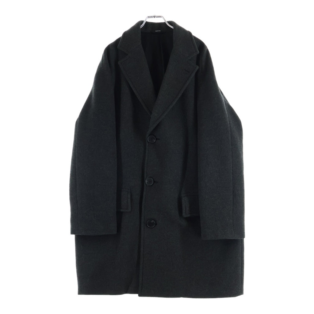 HERMES(エルメス) カシミヤ混 ロングコート グレー #50 – WASTE_NOT by