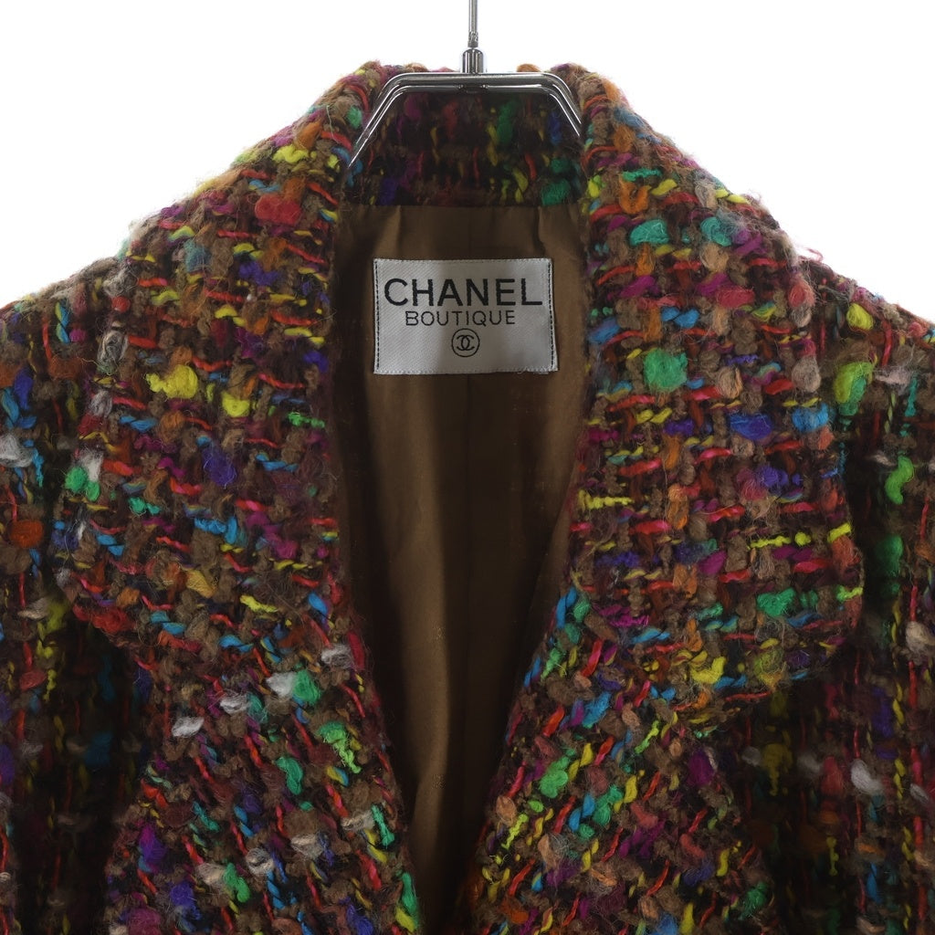 CHANEL BOUTIQUE(シャネルブティック) OLD ココマーク ツイード 1B テーラードジャケット マルチカラー レディース