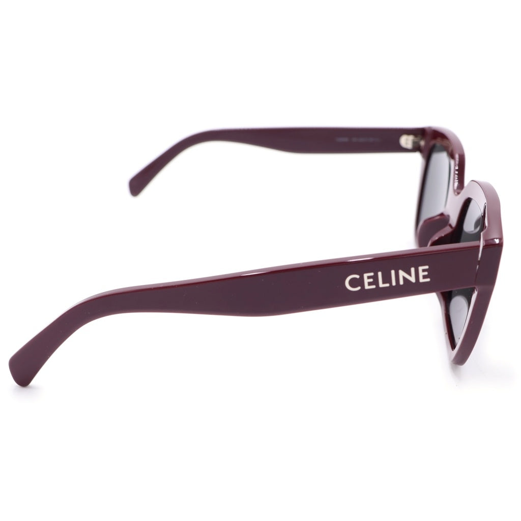 CELINE(セリーヌ) サングラス ウェリントン スクエア カラーレンズ アイウェア メガネ 眼鏡 ボルドー CL40198F レディース