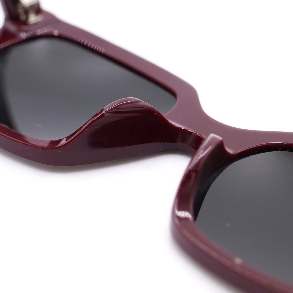 CELINE(セリーヌ) サングラス ウェリントン スクエア カラーレンズ アイウェア メガネ 眼鏡 ボルドー CL40198F レディース