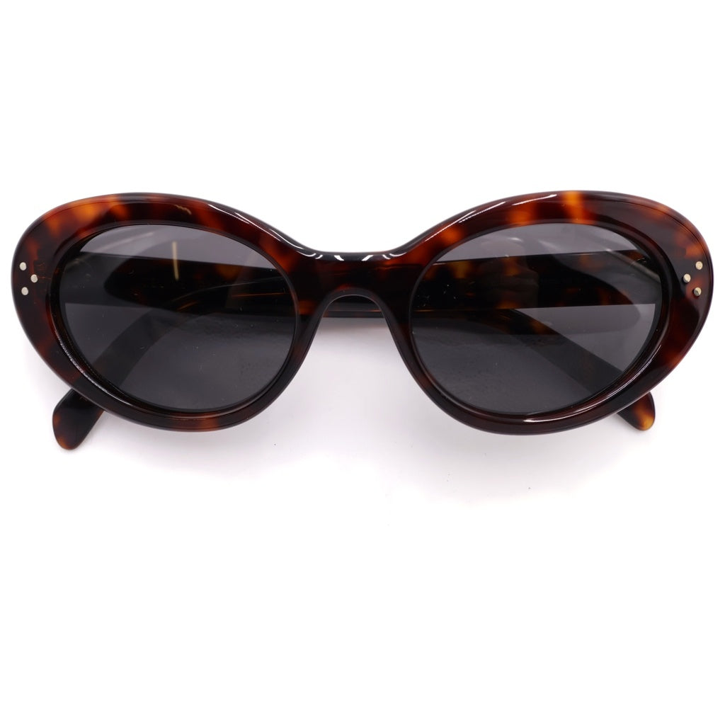 CELINE(セリーヌ) Cat Eye Sunglasses キャットアイサングラス アイウェア カラーレンズ メガネ 眼鏡 ブラウン CL401931