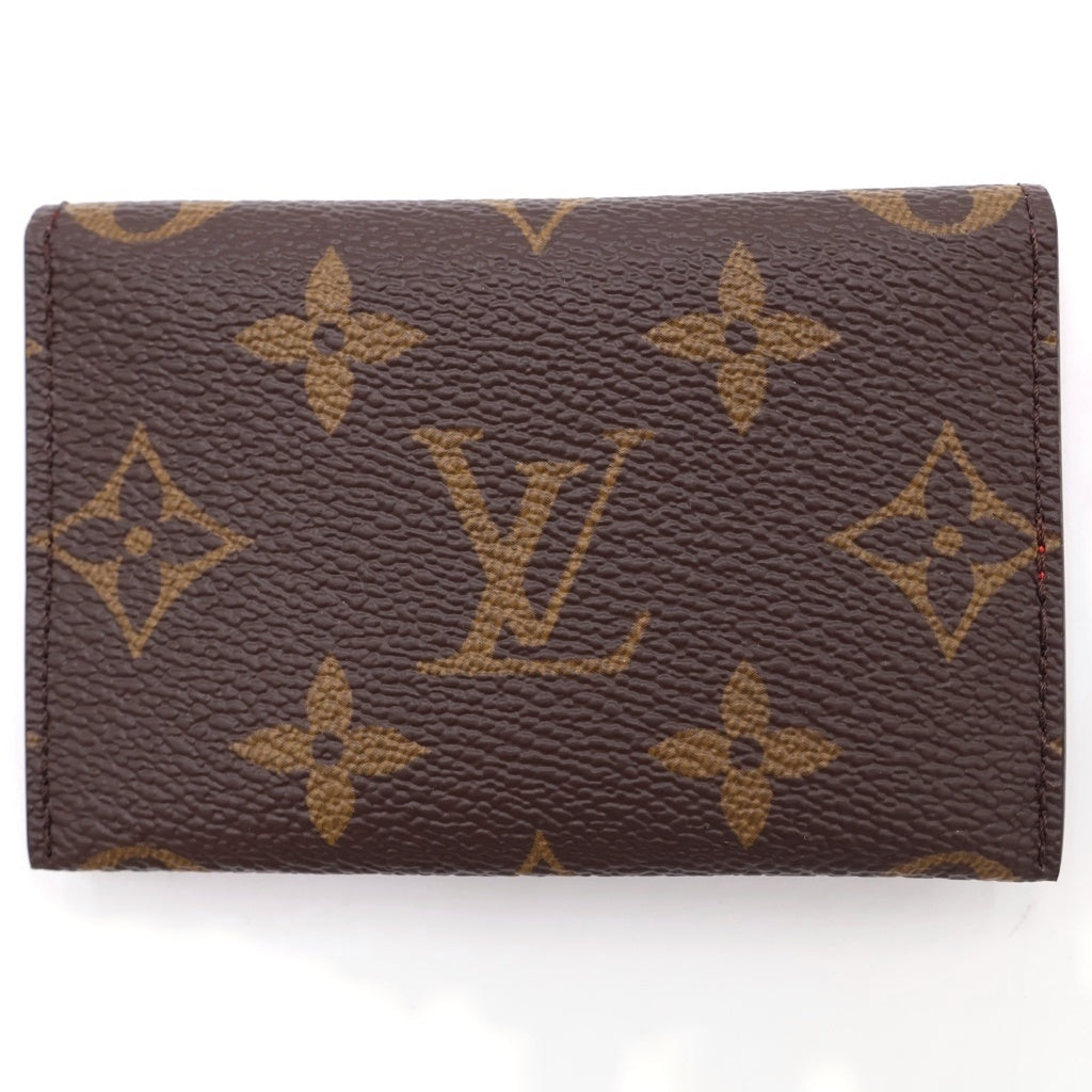 LOUIS VUITTON(ルイヴィトン) モノグラム ポルト カルト・スリム カードケース ゴールド金具 ブラウン M26901 レディース
