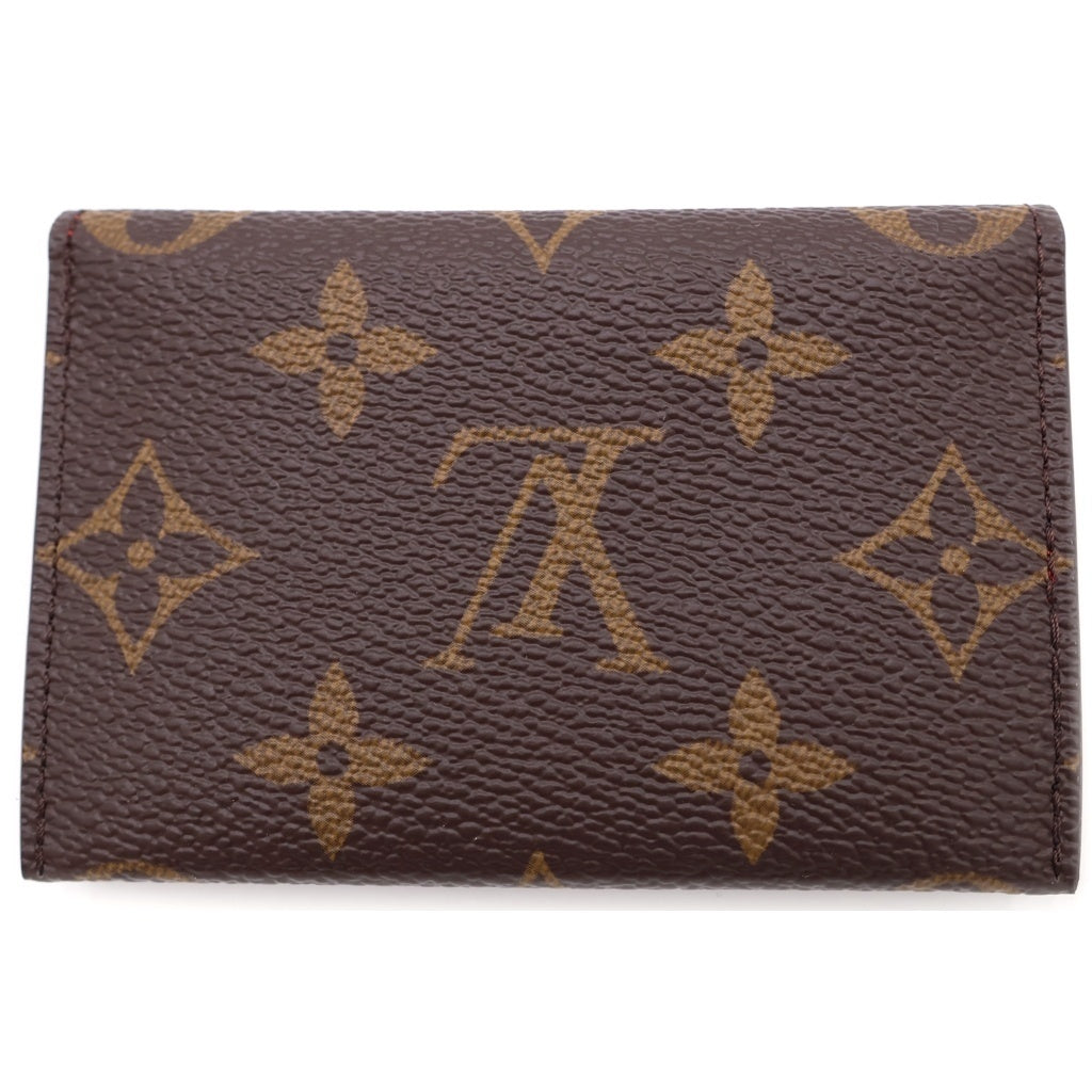 LOUIS VUITTON(ルイヴィトン) モノグラム ポルト カルト・スリム カードケース ゴールド金具 ブラウン M26901 レディース