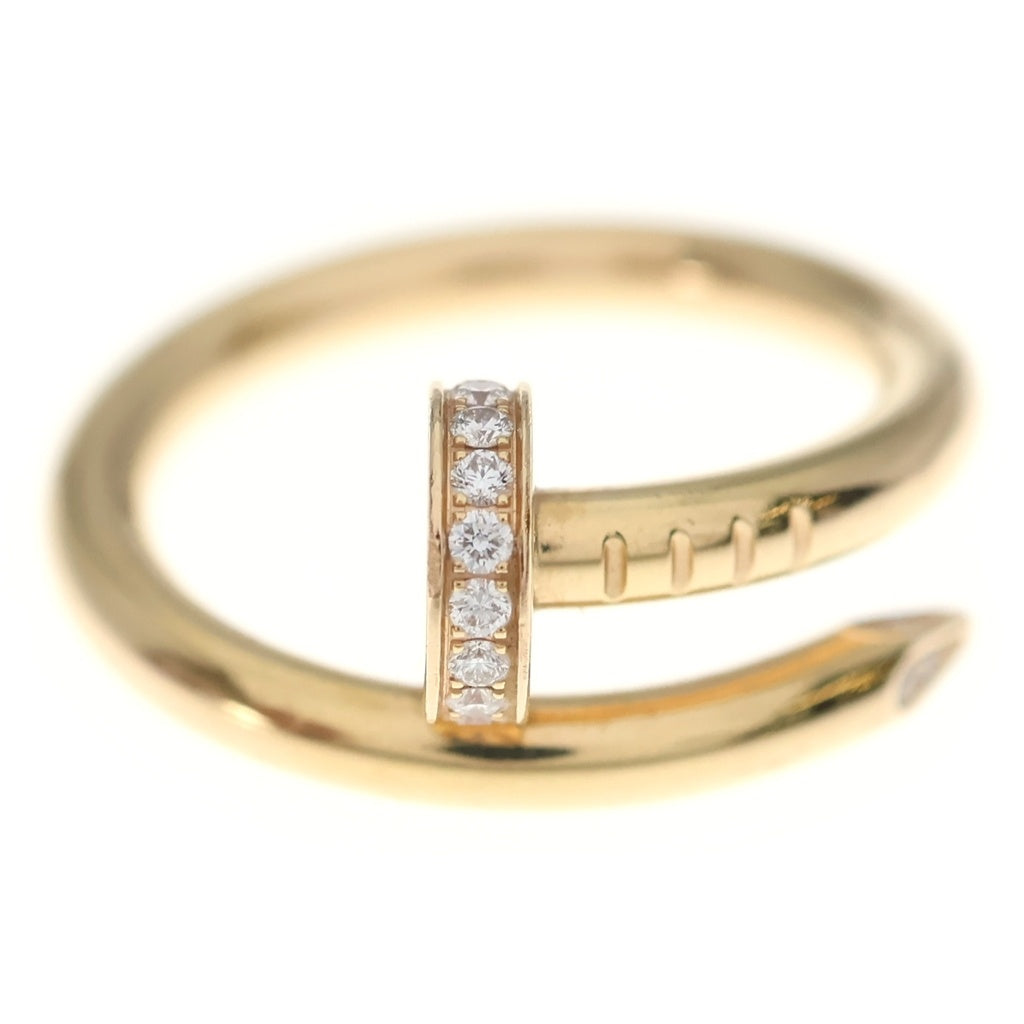 Cartier(カルティエ) ジュストアンクル ダイヤリング 750 K18YG リング 指輪 #51 イエローゴールド