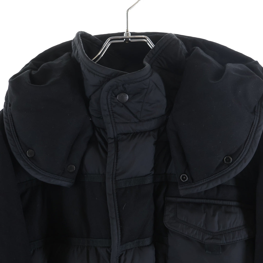 MONCLER(モンクレール) 19AW RYAN ライアン フードダウンジャケット ブラック E20914139285 レディース