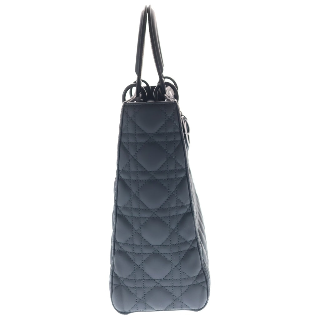 Christian Dior(クリスチャンディオール) レディディオール ラージ カナージュ レザー ブラック M0566SLOI レディース