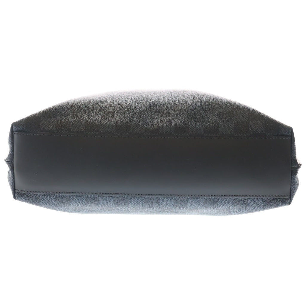 LOUIS VUITTON(ルイヴィトン) ダミエ コバルト カバ・ジュール ハンドバッグ トートバッグ ショルダーバッグ ネイビー レザー×PVC N42223 シルバー金具