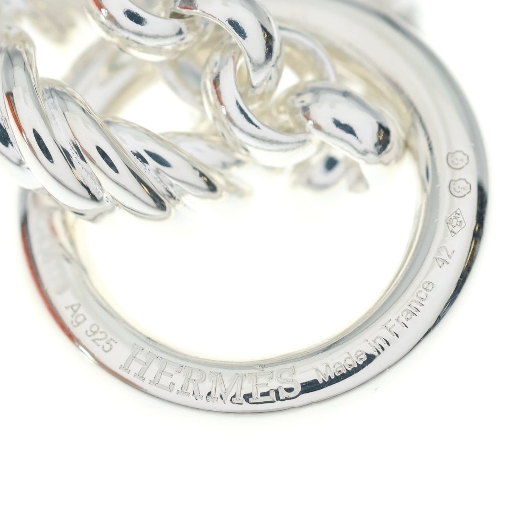 HERMES(エルメス) Chaine d'ancre Alea II シェーヌ ダンクル アレア II GM ブレスレット シルバー