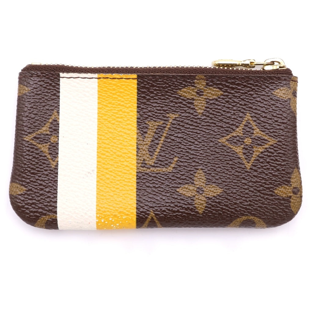 LOUIS VUITTON(ルイヴィトン) モノグラム ポシェット・クレNM ブラウン PVCレザー コインケース M60033 レディース