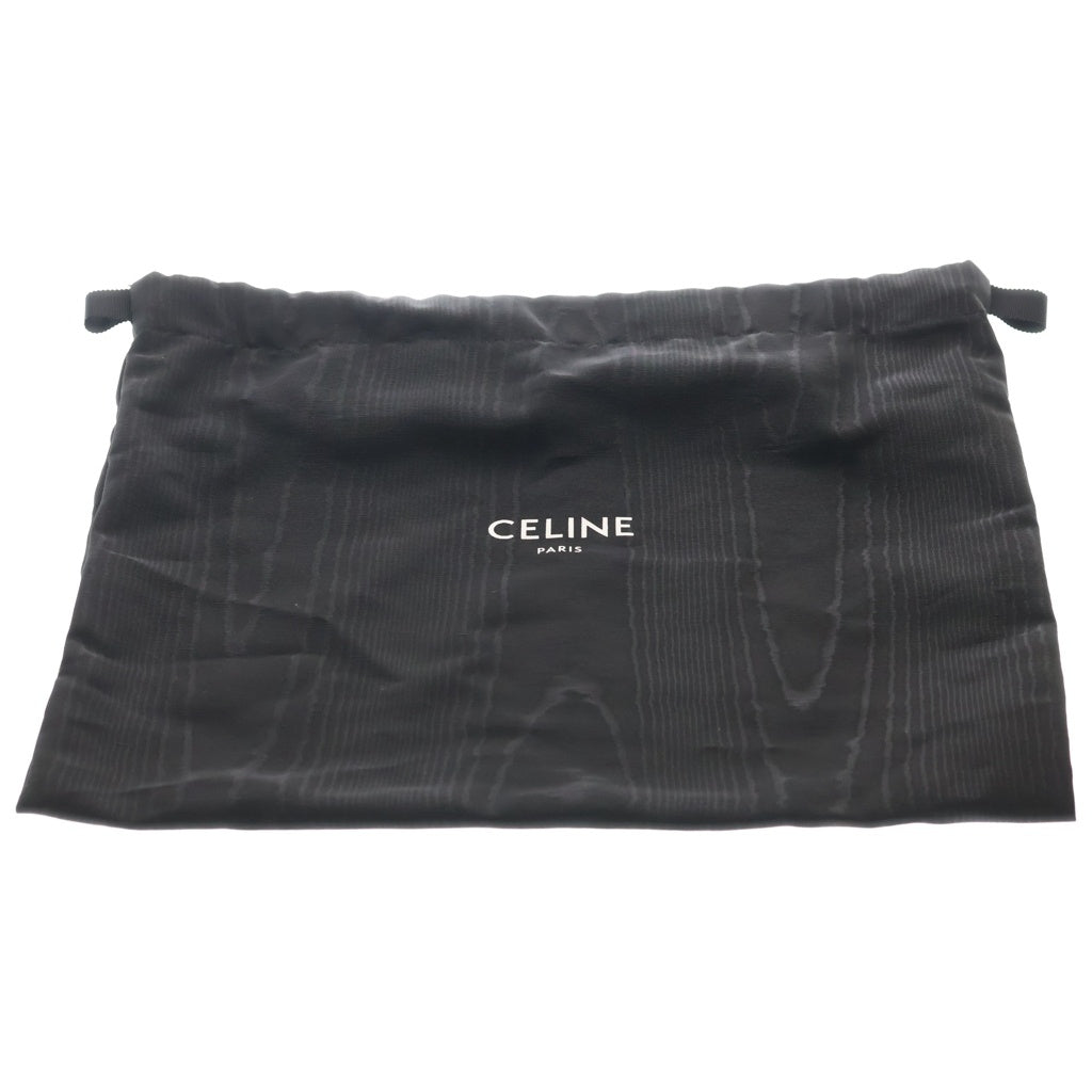 CELINE(セリーヌ) トリオンフ ミニ アヴァ ワンショルダーバッグ ハンドバッグ ブラウン レザー×PVC ゴールド金具 レディース