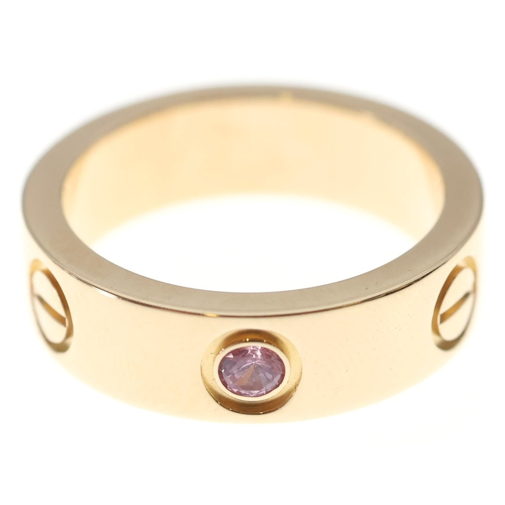Cartier(カルティエ) ラブリング 1P ピンクサファイヤ K18PG ピンクゴールド