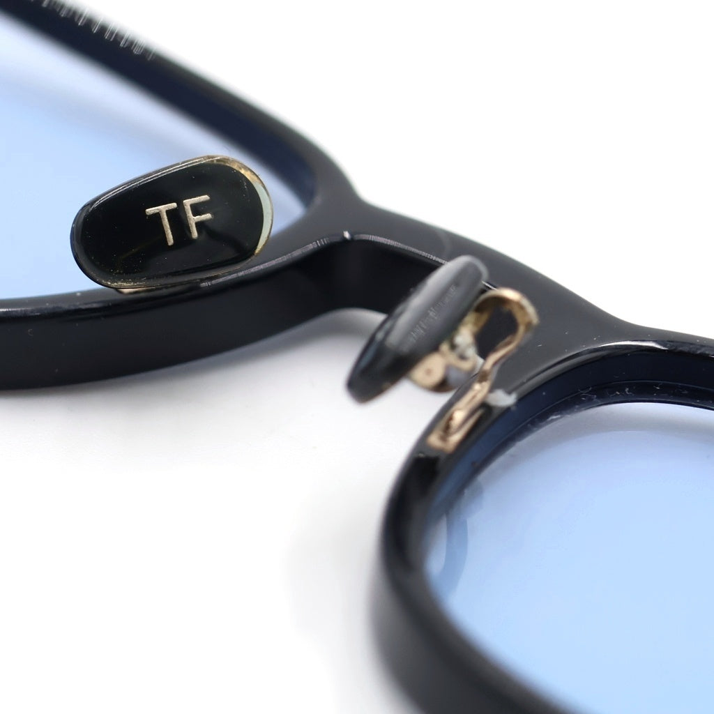 TOM FORD(トムフォード) アジアンフィット ウェリントンフレーム カラーレンズ サングラス メガネ 眼鏡 アイウェア ブラック TF5855-D-B