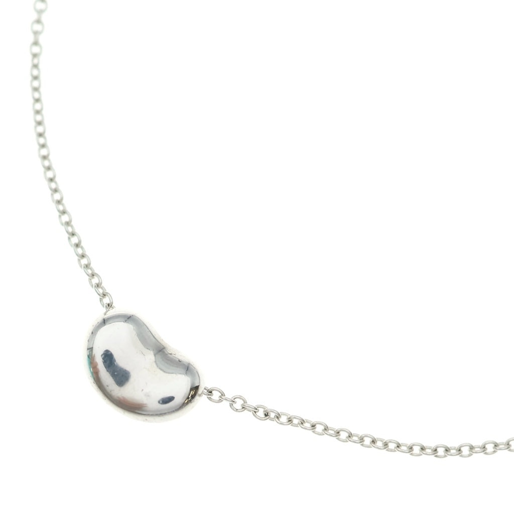 TIFFANY & Co.(ティファニー) ビーンネックレス ペンダント チェーン シルバー Ag925 レディース