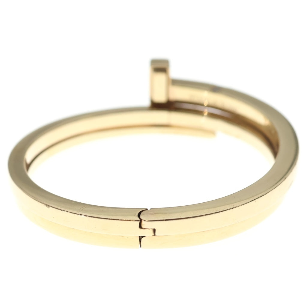 TIFFANY & Co.(ティファニー) Tスクエアラップ メレダイヤ Au750 K18PG ブレスレット バングル ピンクゴールド レディース