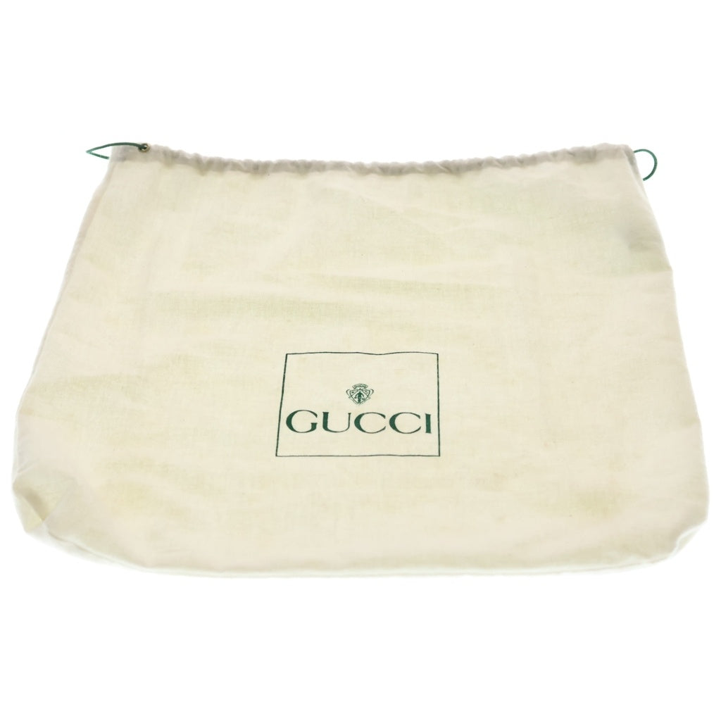 GUCCI(グッチ) レディロック ハンドバッグ ブラック レザー ゴールド金具 レディース