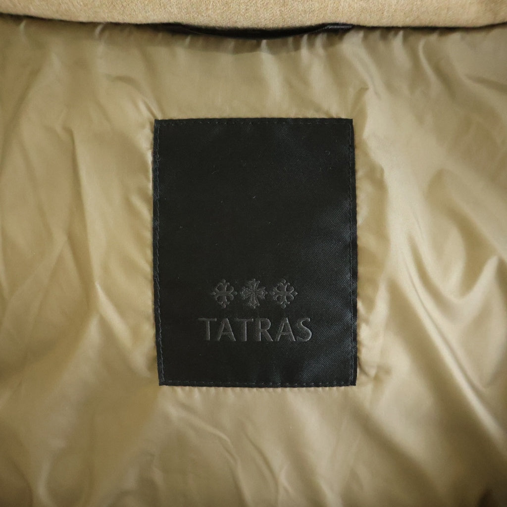 TATRAS(タトラス) LAVIANA DOWN JACKET ラヴィアナ ダウンジャケット ファー フード ウール ベージュ LTAT20A4795-D レディース