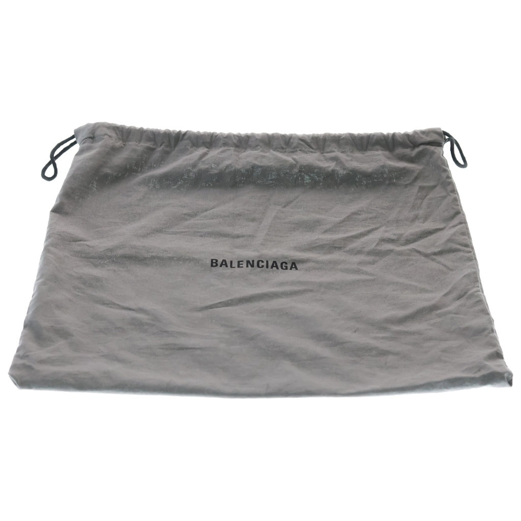 BALENCIAGA(バレンシアガ) バルべス 2WAYハンドバッグ ショルダーバッグ グレー×ホワイト レザー 671404 シルバー金具 レディース