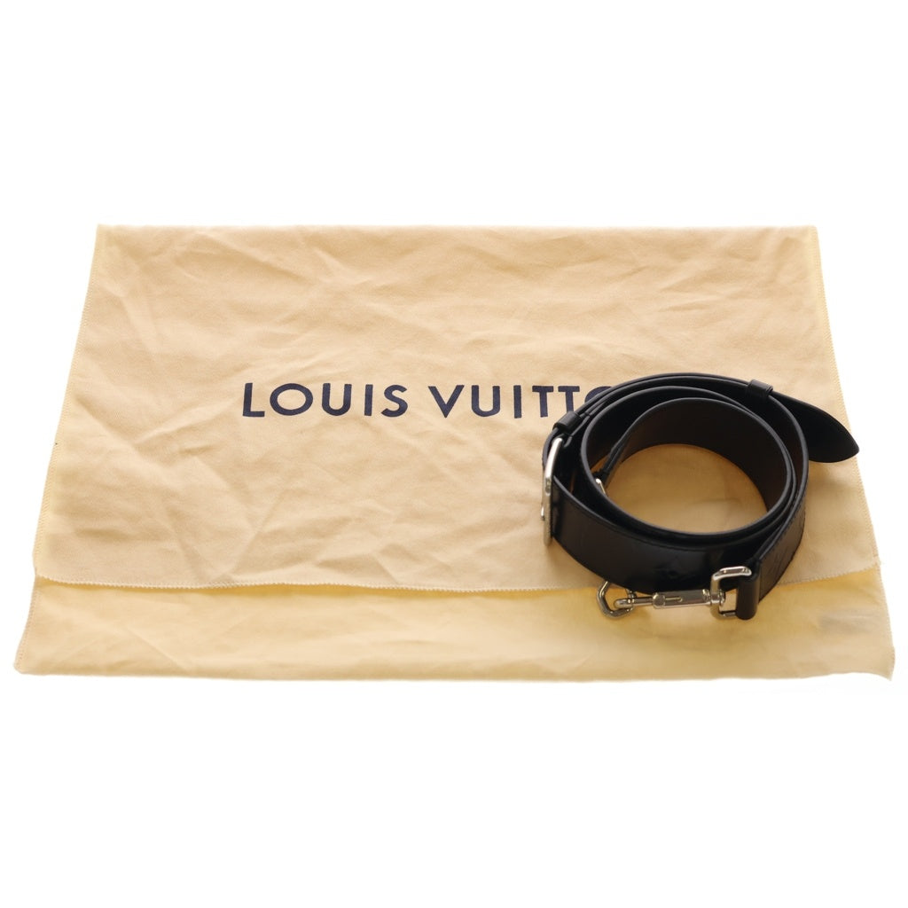 LOUIS VUITTON(ルイヴィトン) LV NIGHT ノエ カーゴ ショルダーバック ブラック レザー M13985 シルバー金具 レディース
