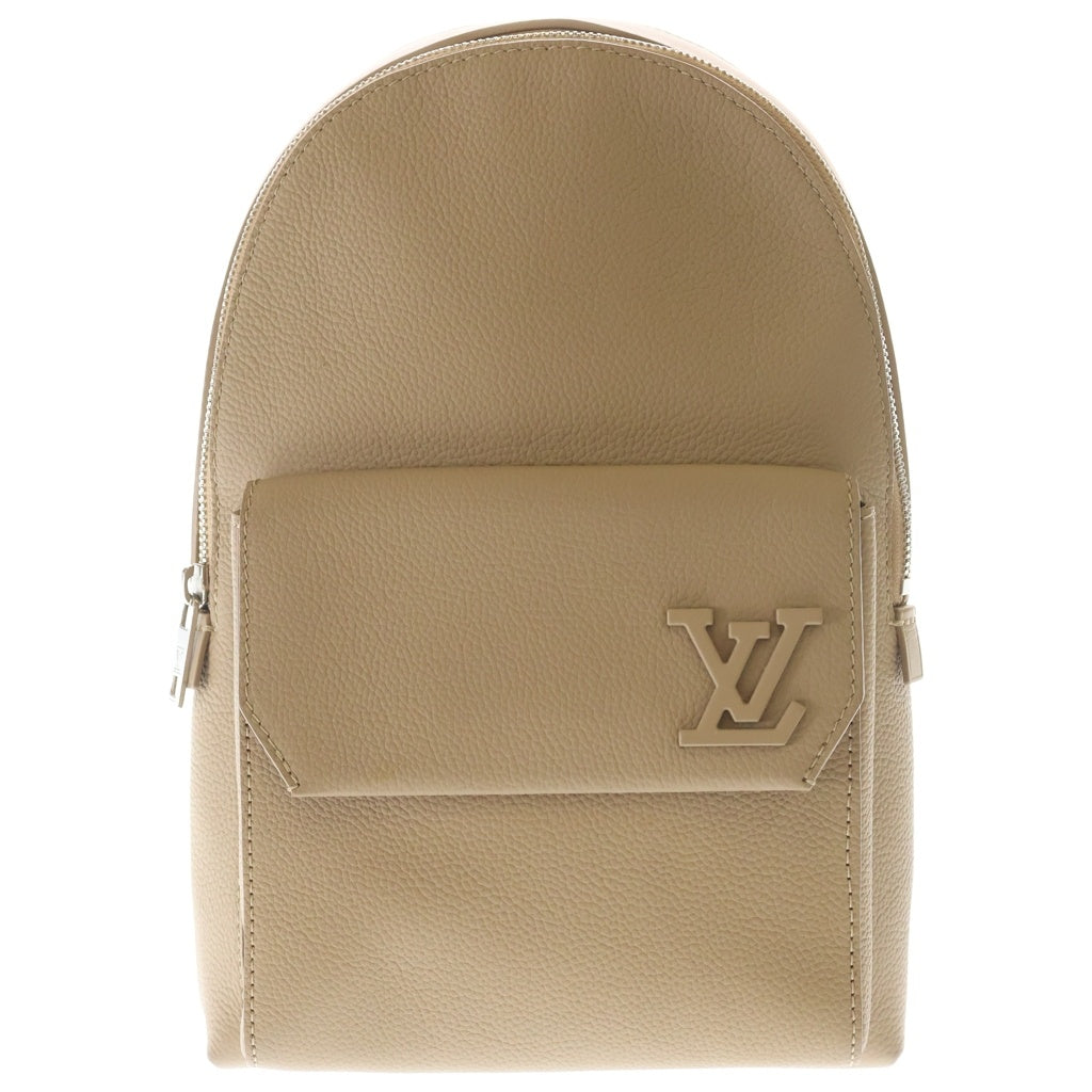 LOUIS VUITTON(ルイヴィトン) LVアエログラム パイロット スリングバッグ ボディバッグ ウエストバッグ ショルダーバッグ ベージュ レザー M23765 シルバー金具 レディース