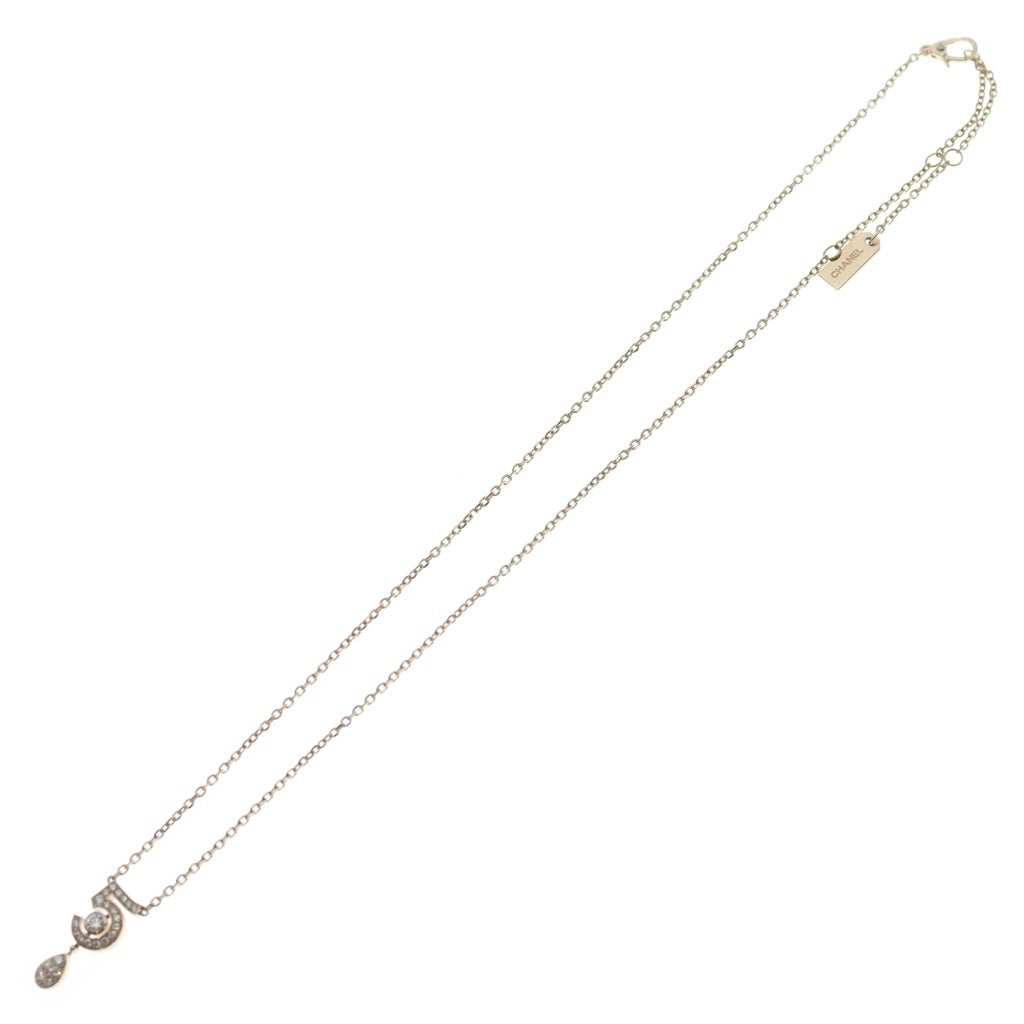 CHANEL(シャネル) エターナルシャネル N°5 ナンバーファイブ ダイヤ Au750 K18PG ネックレス ピンクゴールド J12193 レディース
