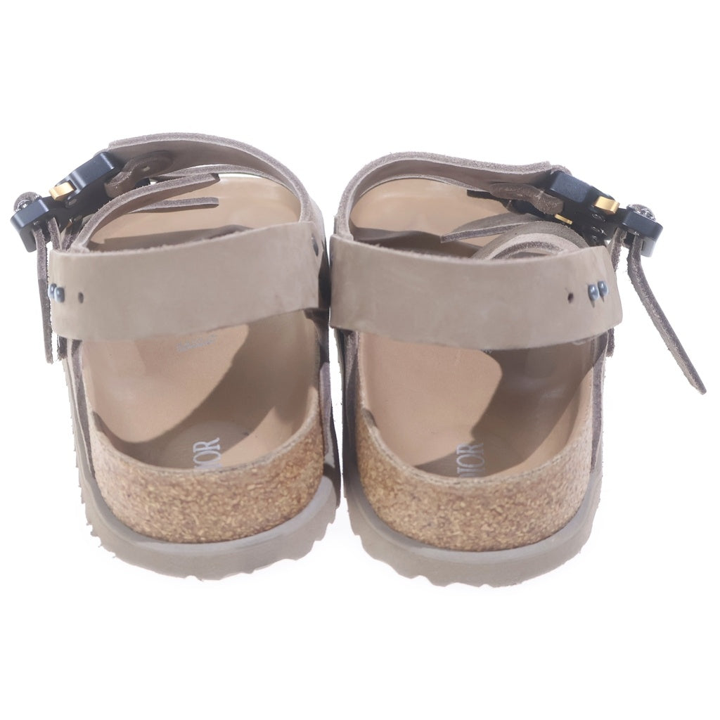 Christian Dior(クリスチャンディオール) ×BIRKENSTOCK Milano Sandal ビルケンシュトック ミラノ サンダル ブラウン