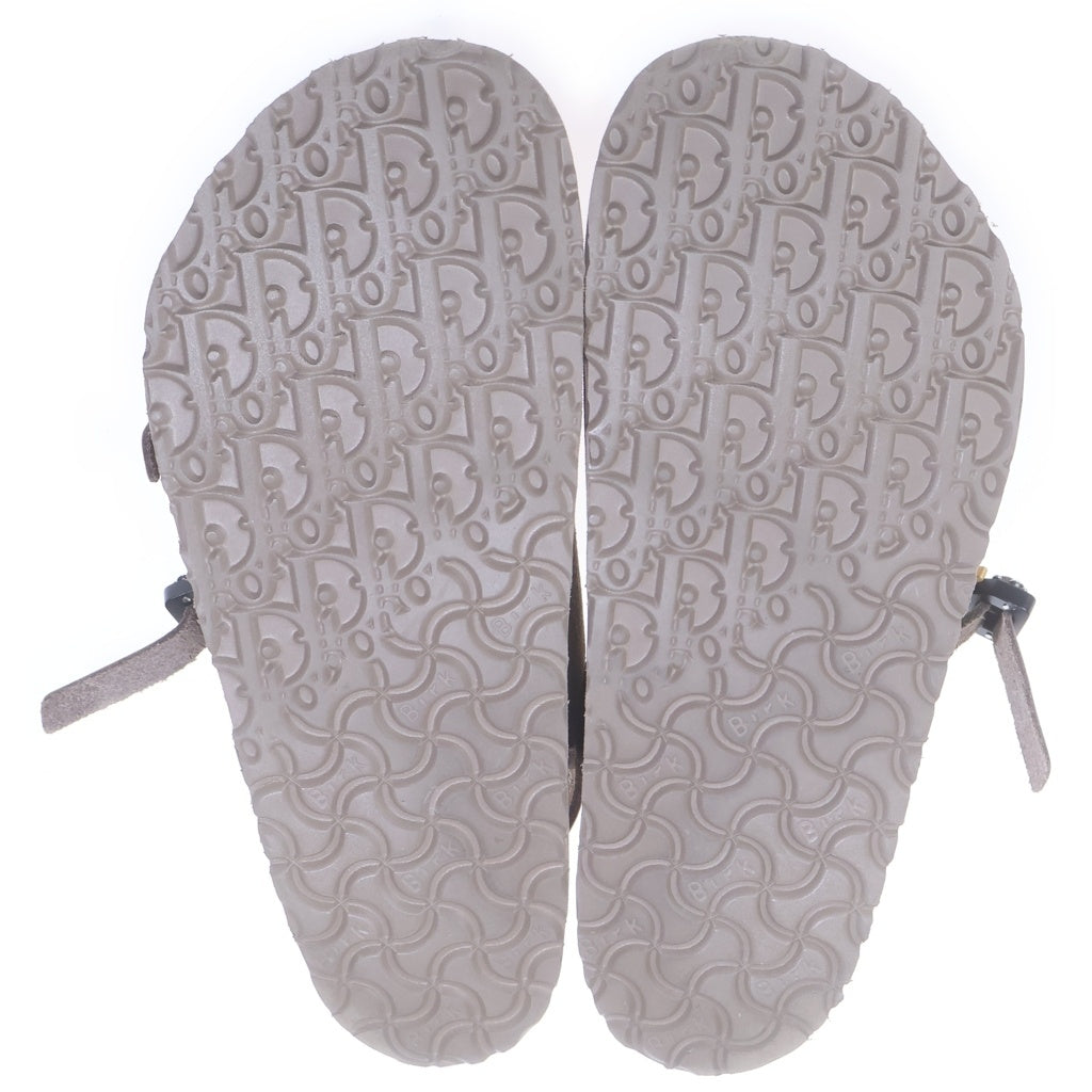 Christian Dior(クリスチャンディオール) ×BIRKENSTOCK Milano Sandal ビルケンシュトック ミラノ サンダル ブラウン