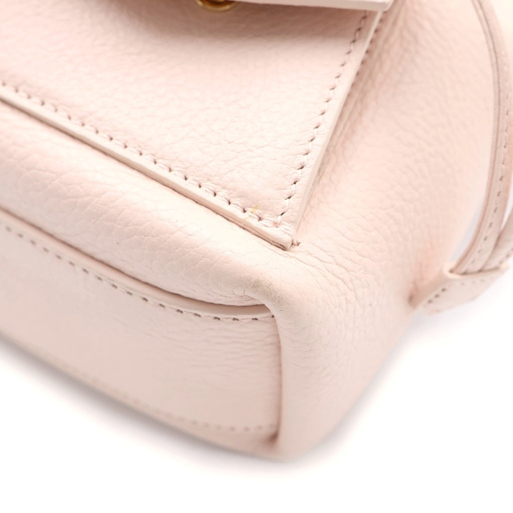 FERRAGAMO(フェラガモ) MULTIPOCKET BUCKET BAG マルチポケット バケット ハンド ショルダーバッグ ピンク 220915