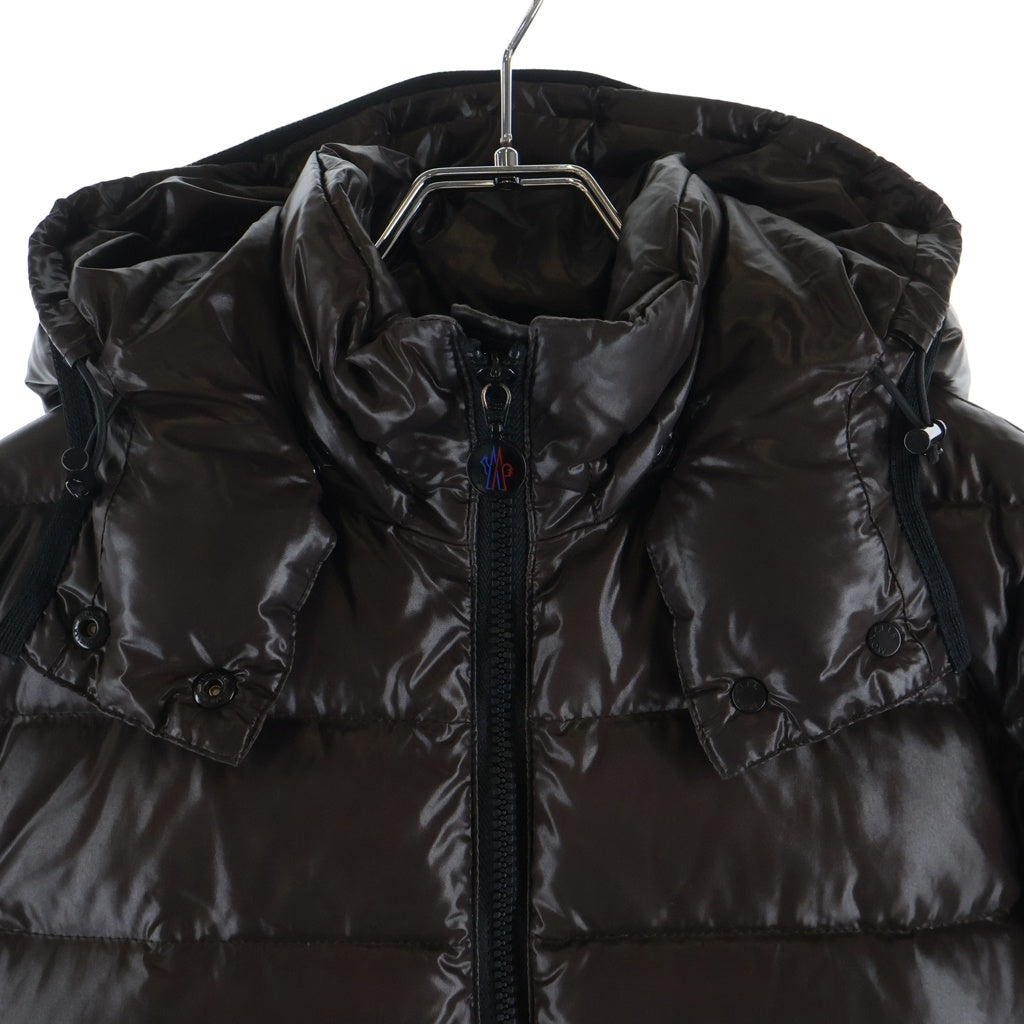 MONCLER(モンクレール) MOKA ナイロン ロングダウンコート ジャケット ネイビー レディース 320934931105
