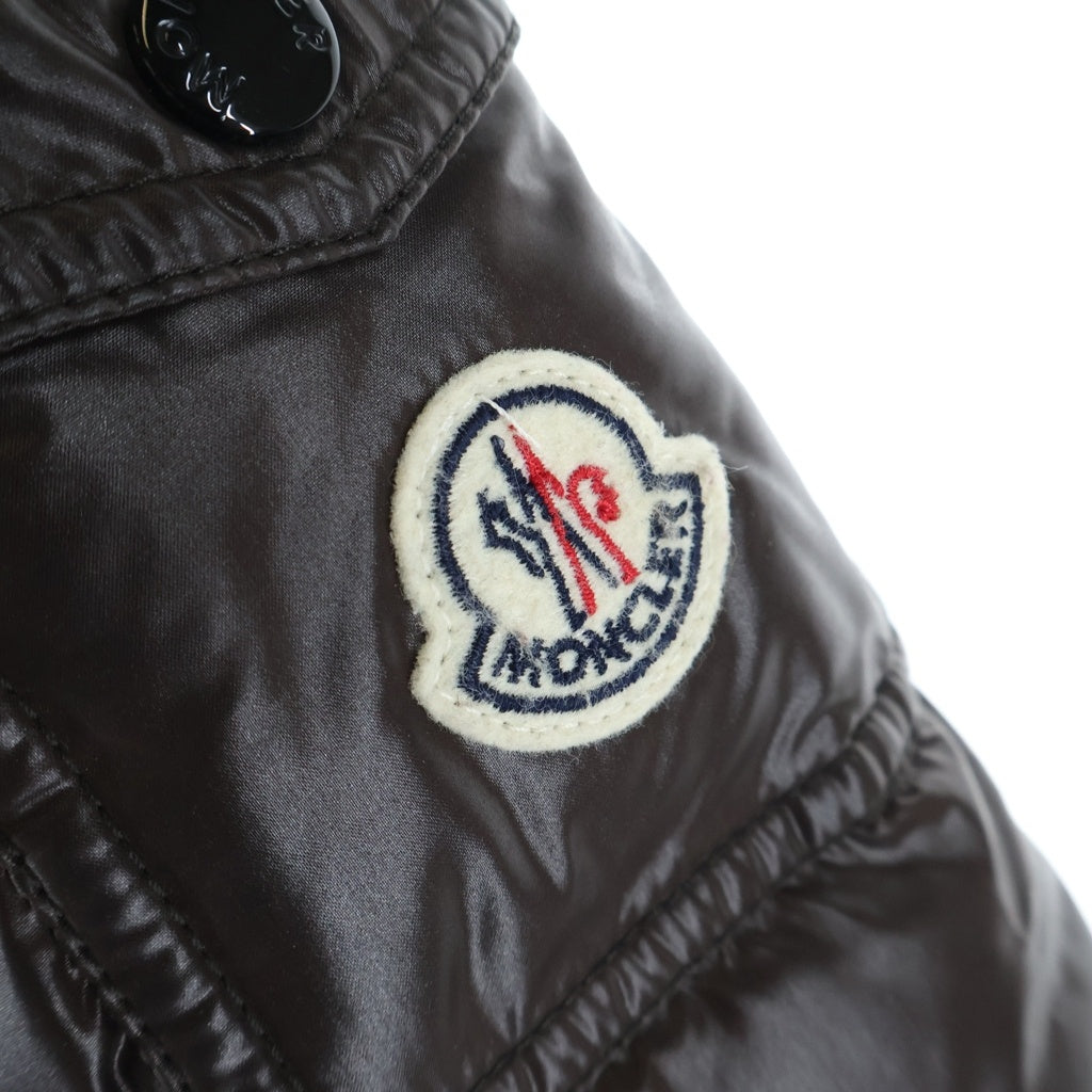 MONCLER(モンクレール) MOKA ナイロン ロングダウンコート ジャケット ネイビー レディース 320934931105
