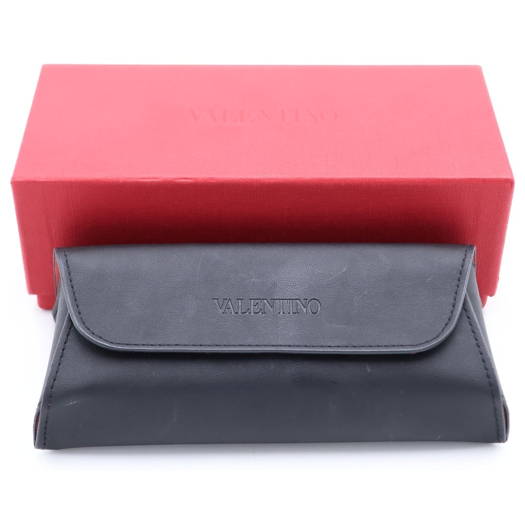 VALENTINO(ヴァレンティノ) ヴァレンティノ ダブルブリッジサングラス レッド×ゴールド VA2002 レディース
