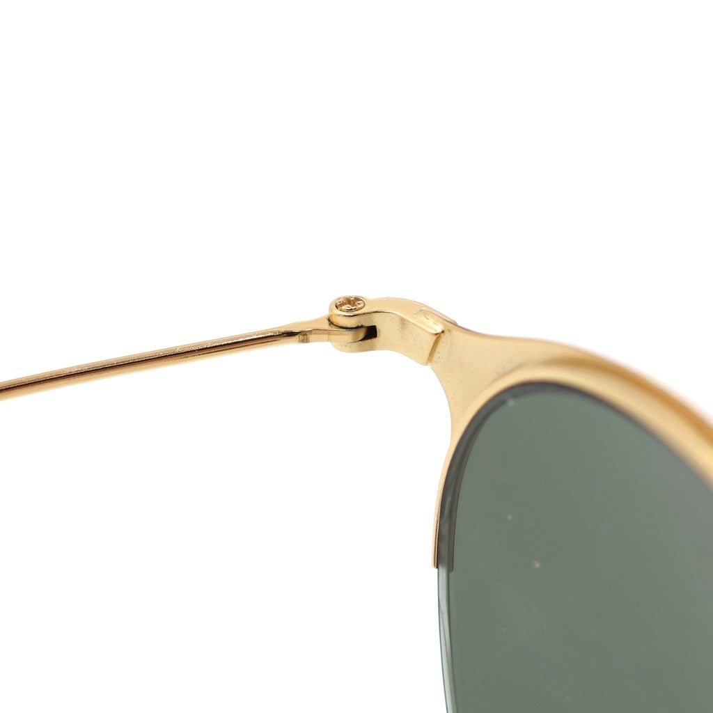 Ray Ban(レイバン) ボストンフレーム ミラーレンズ サングラス メガネ 眼鏡 アイウェア ゴールド/ブラウン RB3578 レディース