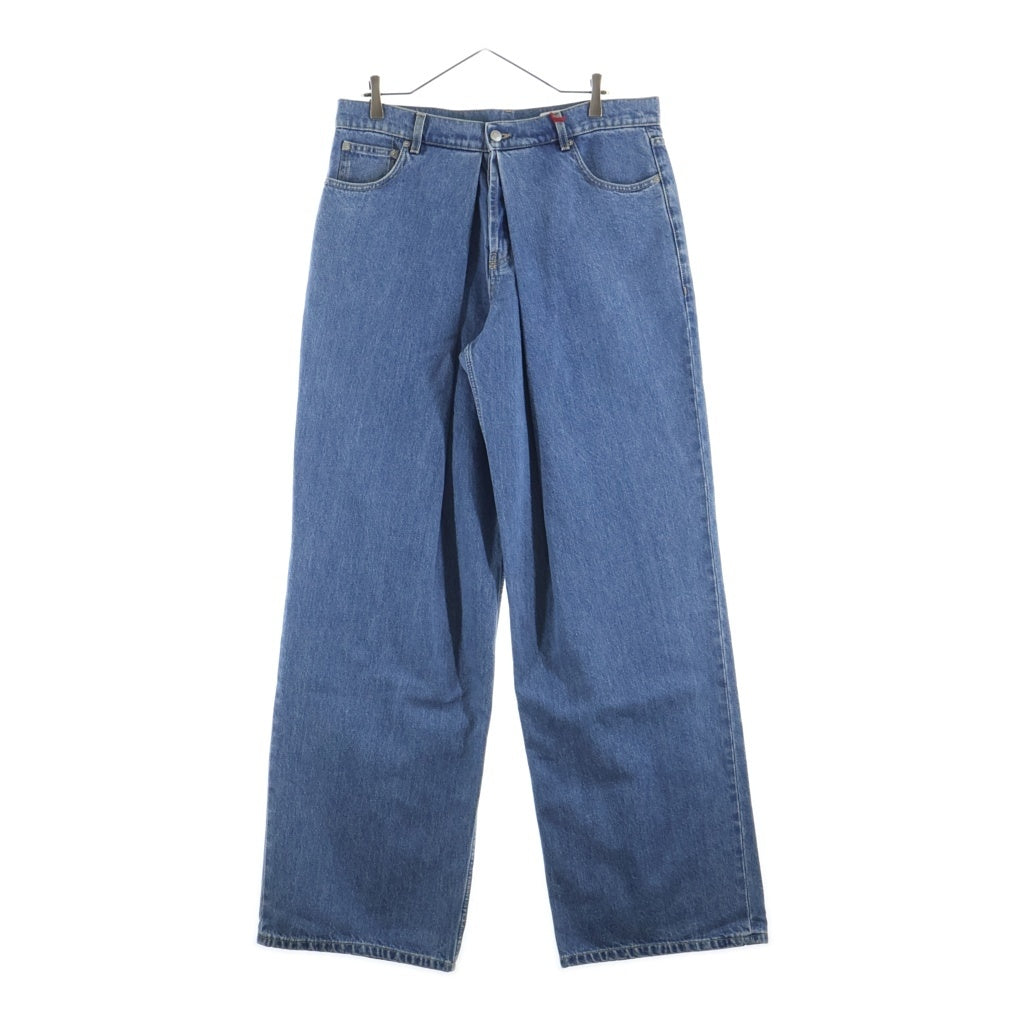 Alexander McQueen(アレキサンダーマックイーン) ストレートデニムパンツ インディゴブルー #50 754545