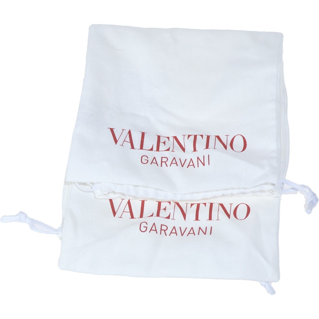 VALENTINO(ヴァレンティノ) スタッズヒールパンプス スタッズ ブラック パテント #36 1/2 レディース